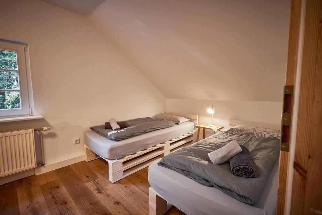 Ferienhaus Asten-Lodge ヴィンターベルク エクステリア 写真